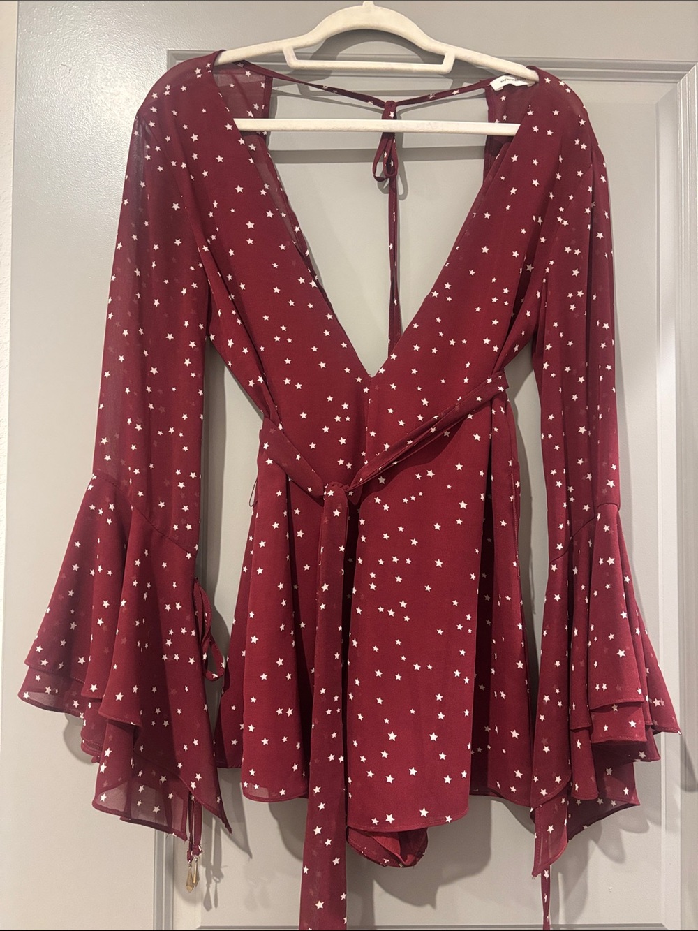 Bell-Sleeve romper